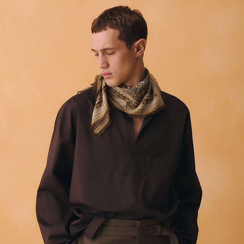 Neo Brandebourgs Bandana Frange scarf 65 | Hermès USA